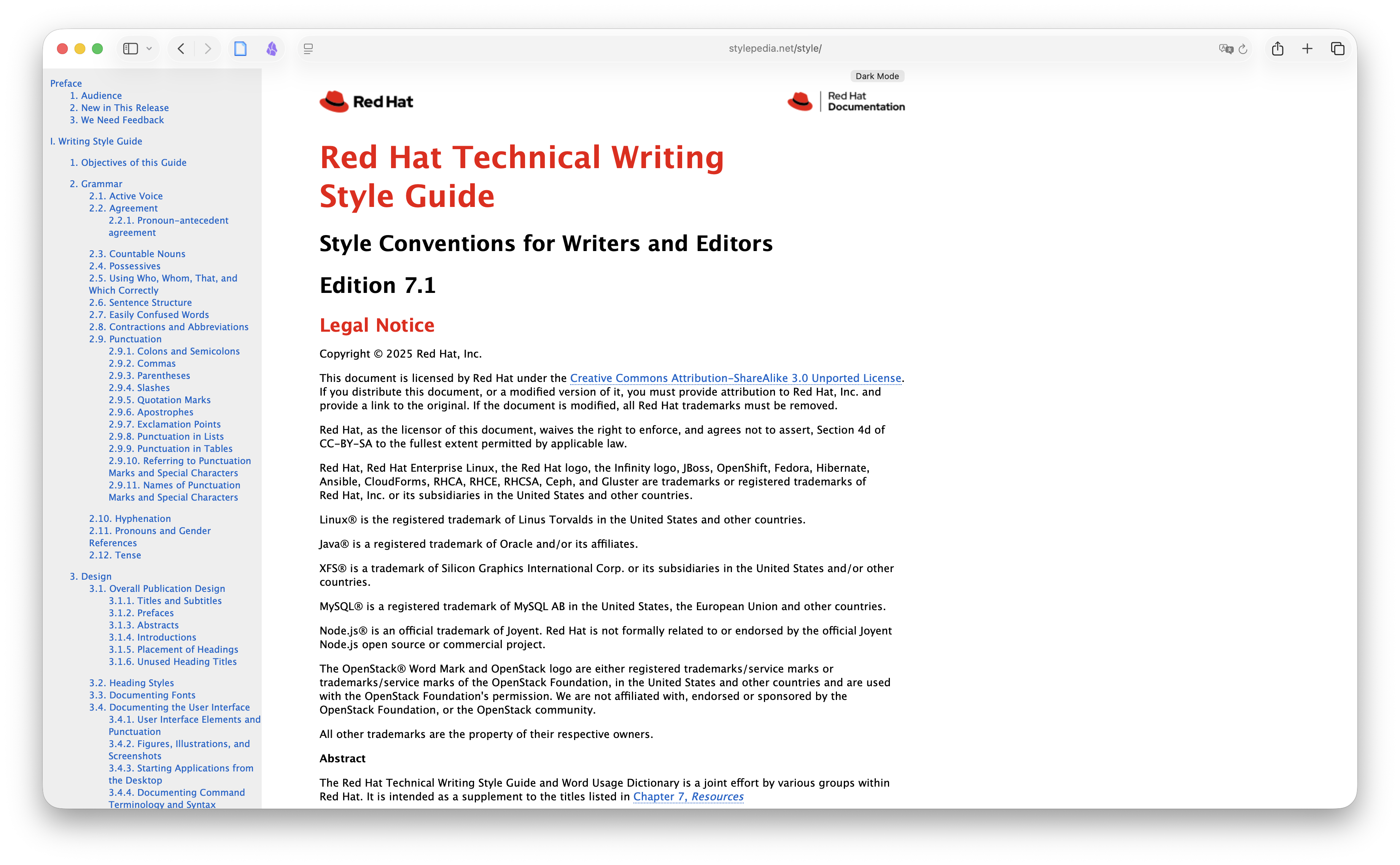 Red Hat Technical Writing Style Guide Red Hat Technical Writing Style Guide